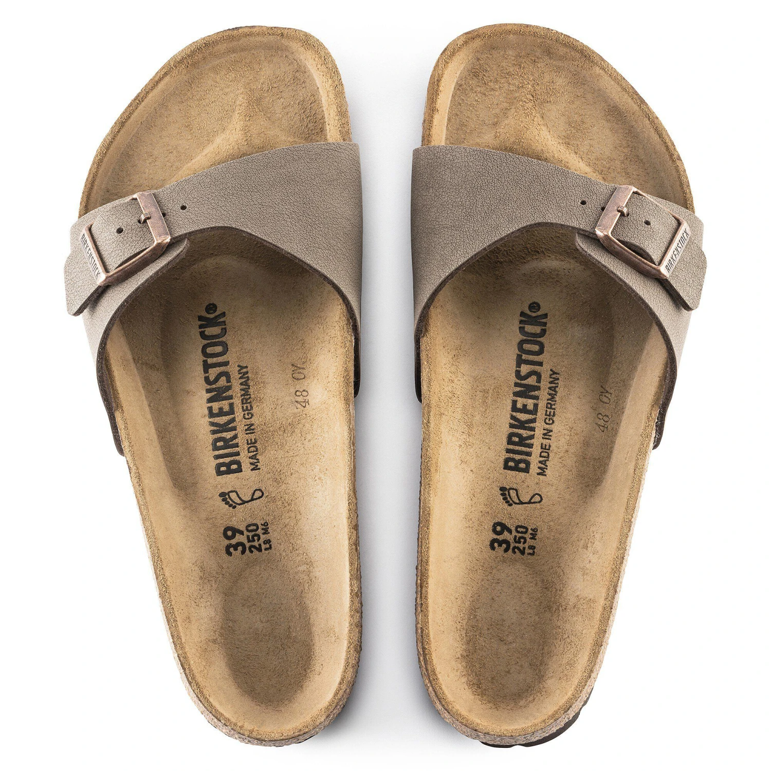 Birkenstock Madrid Birkibuc Mocha 2 Birkenstock Madrid Birkibuc Mocha - Image 2