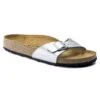 Birkenstock Madrid Birko-Flor Silver