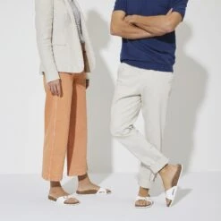 Birkenstock Madrid Birko-Flor White -Birkenstock Shop 40731 detail 7