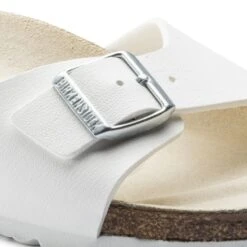 Birkenstock Madrid Birko-Flor White -Birkenstock Shop 40733 detail 1