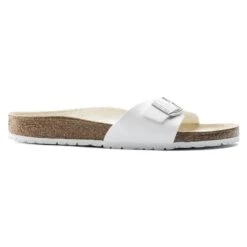 Birkenstock Madrid Birko-Flor White -Birkenstock Shop 40733 side