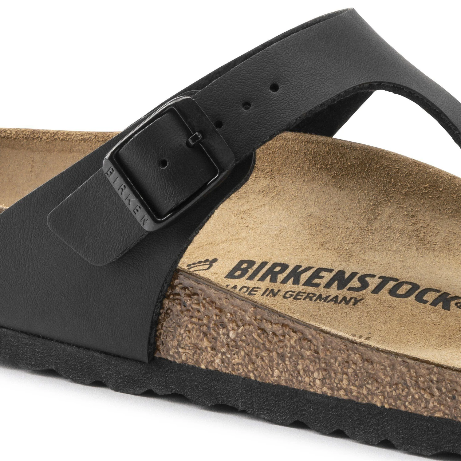 Birkenstock Gizeh Birko-Flor Black 5 Birkenstock Gizeh Birko-Flor Black - Image 5