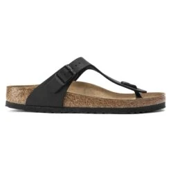Birkenstock Gizeh Birko-Flor Black 13 Birkenstock Gizeh Birko-Flor Black -Birkenstock Shop 43693 side