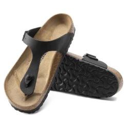 Birkenstock Gizeh Birko-Flor Black 19 Birkenstock Gizeh Birko-Flor Black -Birkenstock Shop 43693 sole