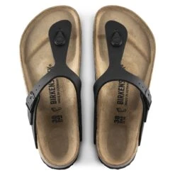 Birkenstock Gizeh Birko-Flor Black 12 Birkenstock Gizeh Birko-Flor Black -Birkenstock Shop 43693 top