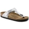 Birkenstock Gizeh Birko-Flor Silver -Birkenstock Shop 43853