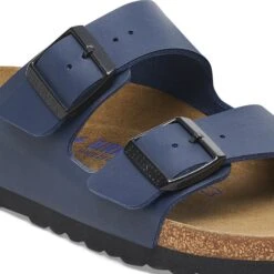 Birkenstock Arizona Soft Footbed Birko-Flor Blue -Birkenstock Shop 51061 detail 1