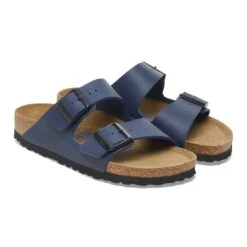 Birkenstock Arizona Soft Footbed Birko-Flor Blue -Birkenstock Shop 51061 pair