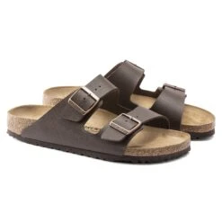 Birkenstock Arizona Birko-Flor Dark Brown -Birkenstock Shop 51703 pair