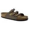 Birkenstock Florida Soft Footbed Birkibuc Mocha -Birkenstock Shop 53881