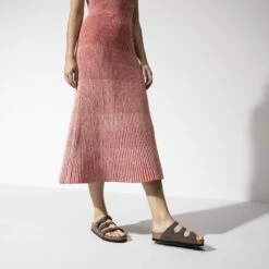 Birkenstock Florida Soft Footbed Birkibuc Mocha -Birkenstock Shop 53881 f closeup f