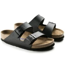 Birkenstock Arizona Soft Footbed Birko-Flor Black 12 Birkenstock Arizona Soft Footbed Birko-Flor Black -Birkenstock Shop 551253 pair