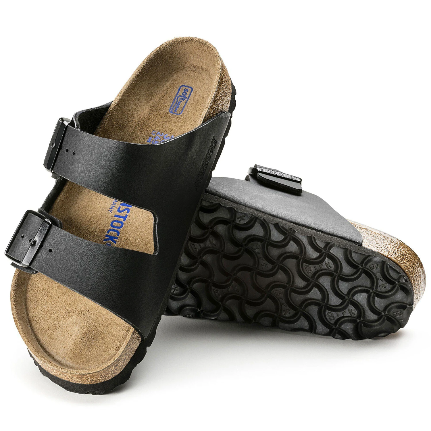 Birkenstock Arizona Soft Footbed Birko-Flor Black 5 Birkenstock Arizona Soft Footbed Birko-Flor Black - Image 5