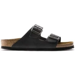 Birkenstock Arizona Oiled Leather Black -Birkenstock Shop 552113 side