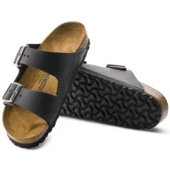 Birkenstock Arizona Oiled Leather Black -Birkenstock Shop 552113 sole
