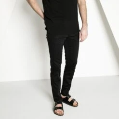 Birkenstock Arizona Soft Footbed Smooth Leather Amalfi Black 15 Birkenstock Arizona Soft Footbed Smooth Leather Amalfi Black -Birkenstock Shop 552331 f look m