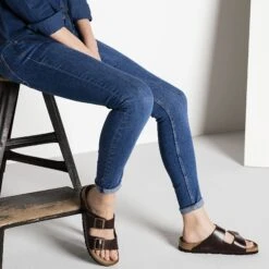 Birkenstock Arizona Soft Footbed Smooth Leather Amalfi Testa Di Moro -Birkenstock Shop 552341 f look f