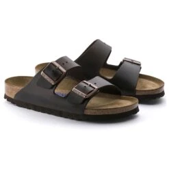 Birkenstock Arizona Soft Footbed Smooth Leather Amalfi Testa Di Moro -Birkenstock Shop 552341 pair