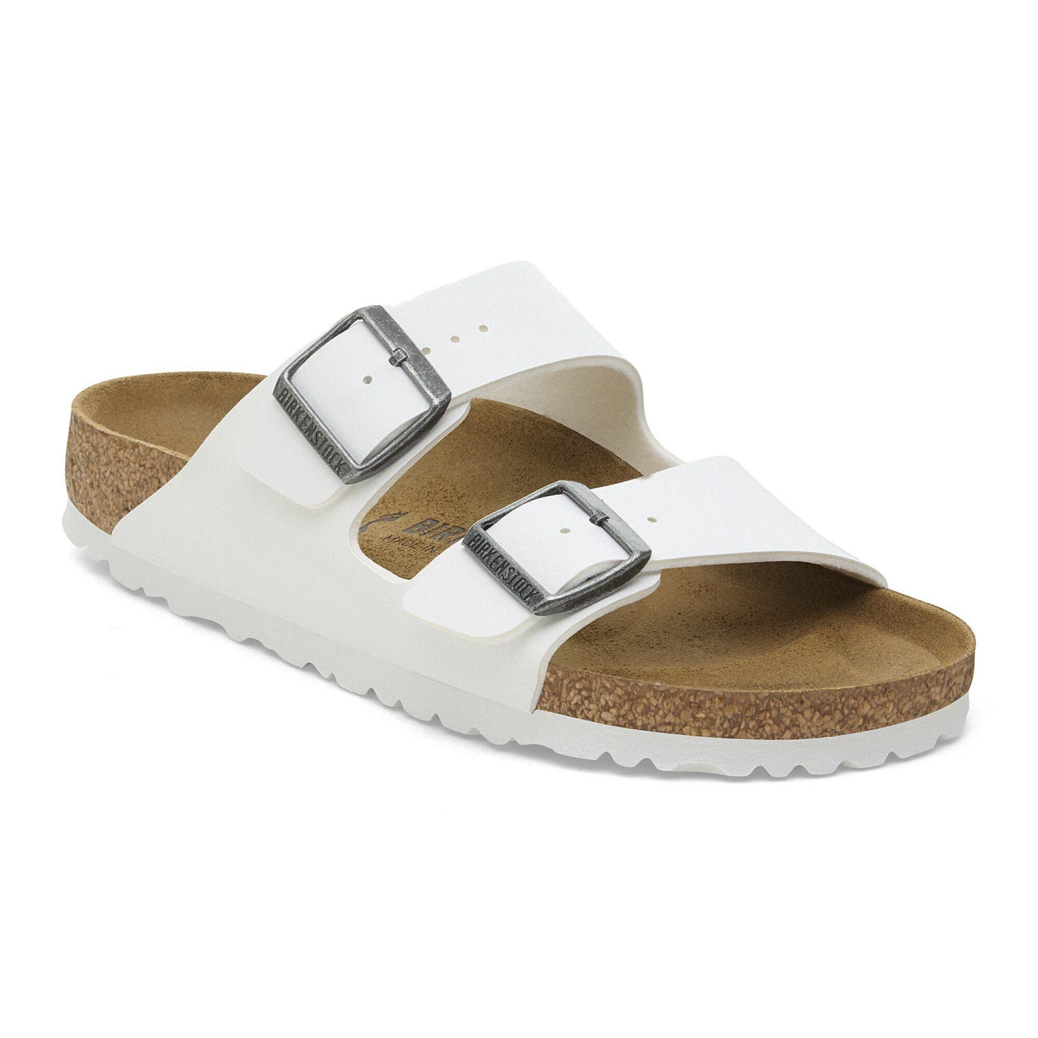 Birkenstock Arizona Birko-Flor White 1 Birkenstock Arizona Birko-Flor White
