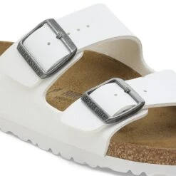 Birkenstock Arizona Birko-Flor White 15 Birkenstock Arizona Birko-Flor White -Birkenstock Shop 552681 detail 1