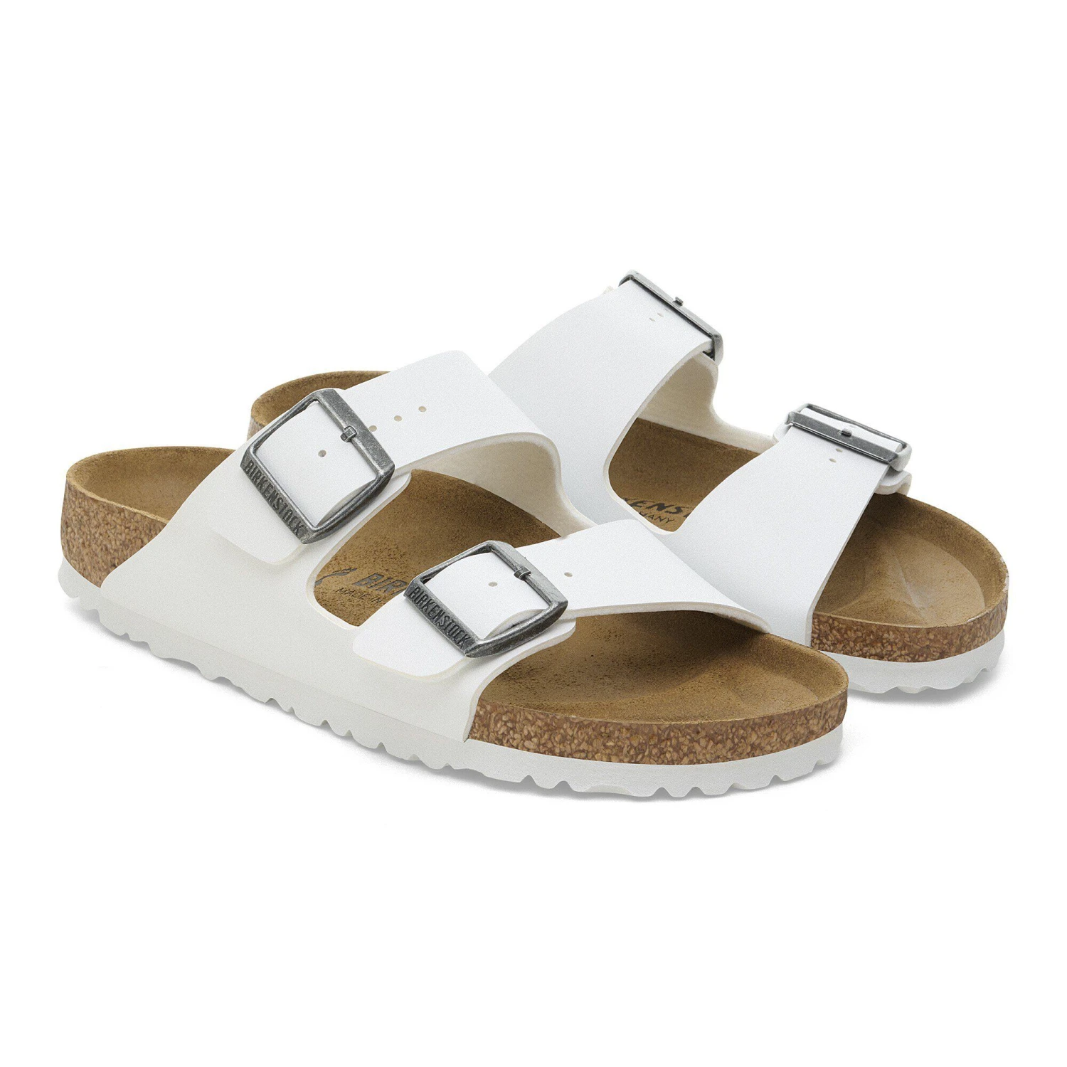 Birkenstock Arizona Birko-Flor White 8 Birkenstock Arizona Birko-Flor White - Image 8