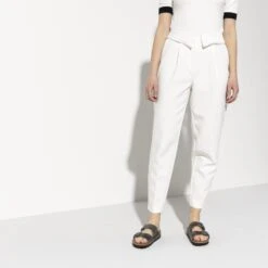 Birkenstock Arizona Soft Footbed Oiled Leather Iron -Birkenstock Shop 552801 f look f