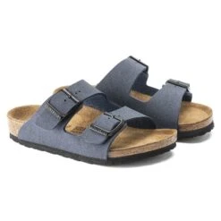 Birkenstock Arizona Kids Birkibuc Navy -Birkenstock Shop 552903 pair