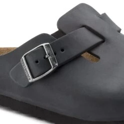 Birkenstock Boston Oiled Leather Black 15 Birkenstock Boston Oiled Leather Black -Birkenstock Shop 59461 detail 1