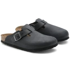 Birkenstock Boston Oiled Leather Black 16 Birkenstock Boston Oiled Leather Black -Birkenstock Shop 59461 pair