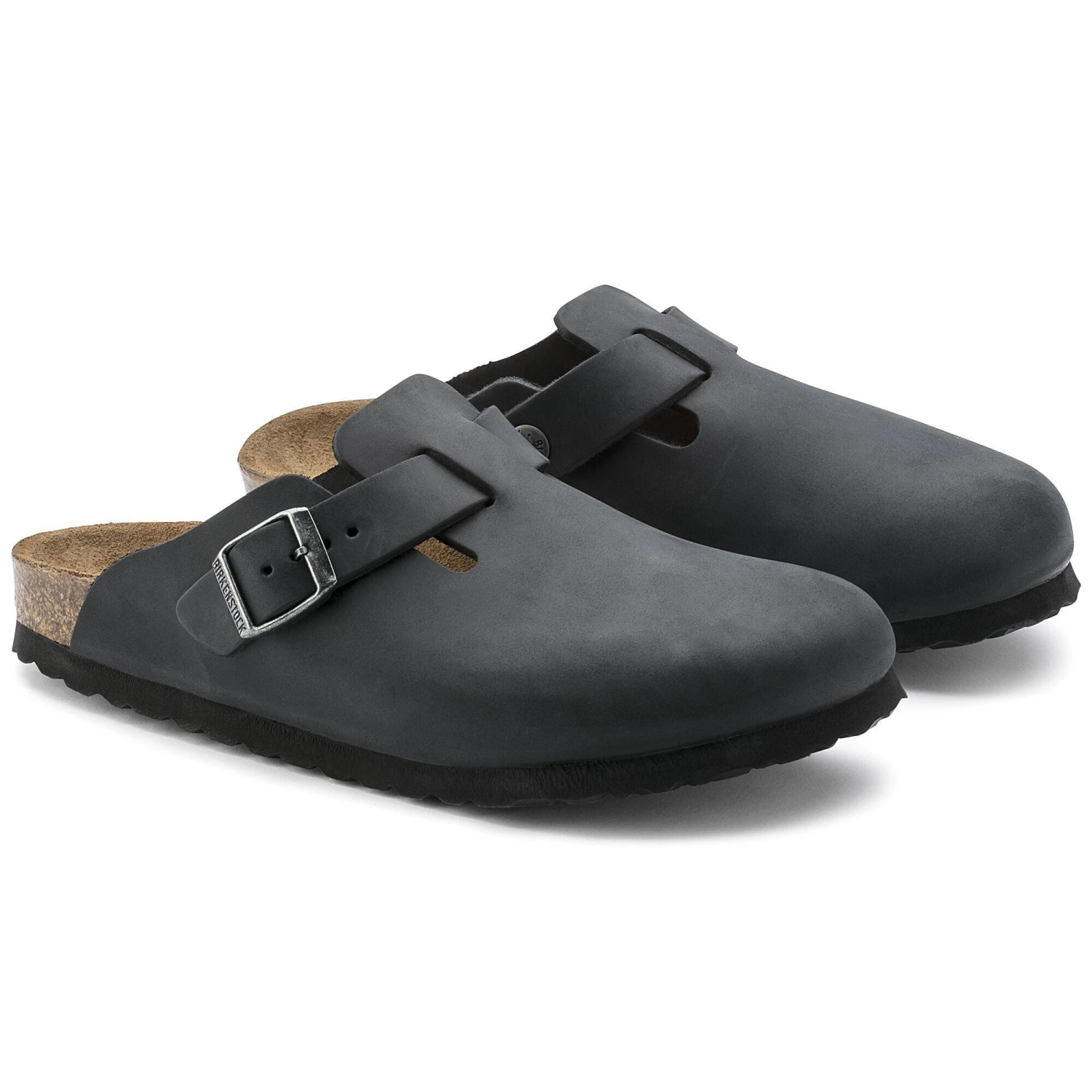 Birkenstock Boston Oiled Leather Black 8 Birkenstock Boston Oiled Leather Black - Image 8