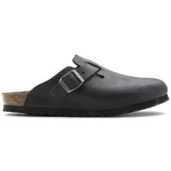 Birkenstock Boston Oiled Leather Black 11 Birkenstock Boston Oiled Leather Black -Birkenstock Shop 59461 side