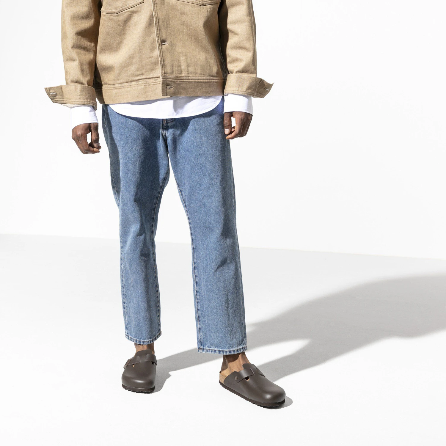 Birkenstock Boston Leather Dark Brown 9 Birkenstock Boston Leather Dark Brown - Image 9