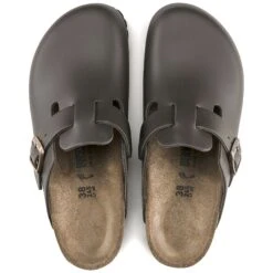 Birkenstock Boston Leather Dark Brown 10 Birkenstock Boston Leather Dark Brown -Birkenstock Shop 60103 top