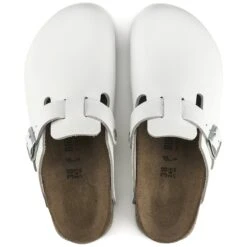 Birkenstock Boston Super Grip Leather White 11 Birkenstock Boston Super Grip Leather White -Birkenstock Shop 60136 top