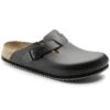 Birkenstock Boston Super Grip Leather Black -Birkenstock Shop 60196