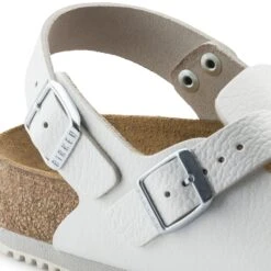 Birkenstock Tokio Super Grip Leather White -Birkenstock Shop 61136 detail 1