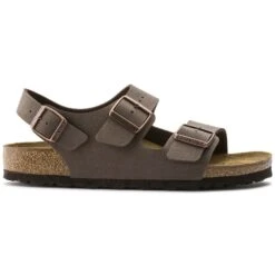 Birkenstock Milano Birkibuc Mocha -Birkenstock Shop 634503 side