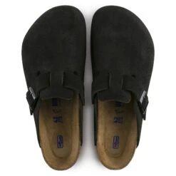 Birkenstock Boston Soft Footbed Suede Leather Black 10 Birkenstock Boston Soft Footbed Suede Leather Black -Birkenstock Shop 660473 top
