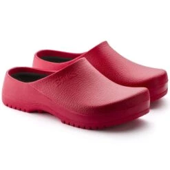 Birkenstock Super-Birki Polyurethane Red 12 Birkenstock Super-Birki Polyurethane Red -Birkenstock Shop 68031 pair