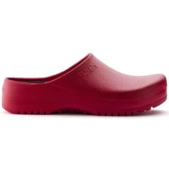 Birkenstock Super-Birki Polyurethane Red 11 Birkenstock Super-Birki Polyurethane Red -Birkenstock Shop 68031 side
