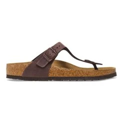 Birkenstock Gizeh Oiled Leather Habana -Birkenstock Shop 743831 side