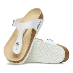 Birkenstock Gizeh Birko-Flor White -Birkenstock Shop 745531 sole