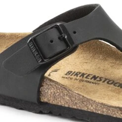 Birkenstock Gizeh Kids Birko-Flor Black -Birkenstock Shop 846143 detail 1