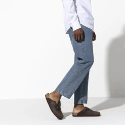 Birkenstock Boston Oiled Leather Habana -Birkenstock Shop 860133 f look m