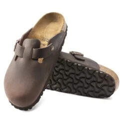 Birkenstock Boston Oiled Leather Habana -Birkenstock Shop 860133 sole
