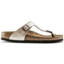 Birkenstock Gizeh Birko-Flor Graceful Pearl White -Birkenstock Shop 943873 side